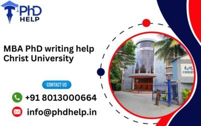 MBA PhD writing help Christ University