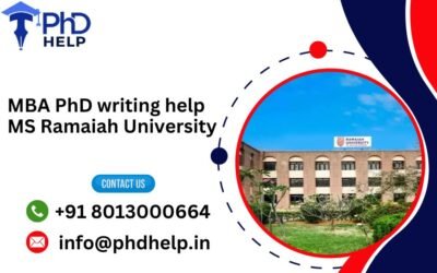 MBA PhD writing help MS Ramaiah University