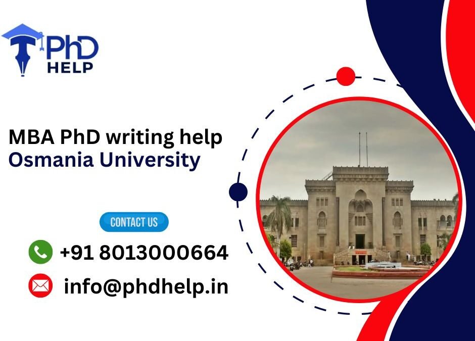 MBA PhD writing help Osmania University.phdhelp.in