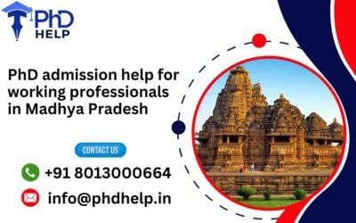 PhD admission help for working professionals in Madhya Pradesh