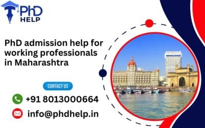 PhD admission help for working professionals in Maharashtra