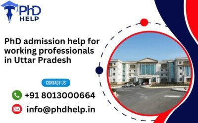 PhD admission help for working professionals in Uttar Pradesh