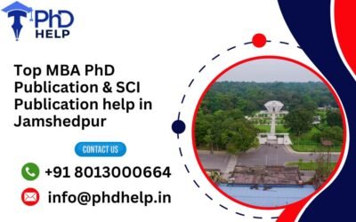 Top MBA PhD Publication & SCI Publication help in Jamshedpur