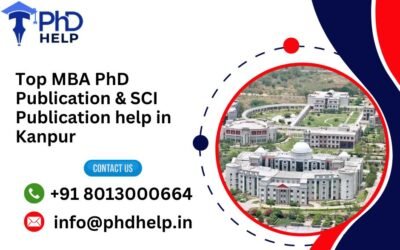 Top MBA PhD Publication & SCI Publication help in Kanpur