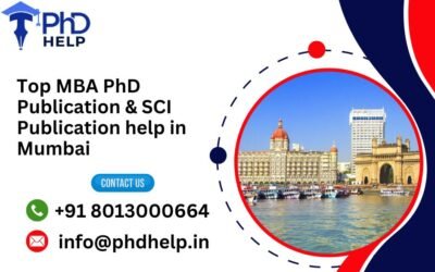 Top MBA PhD Publication & SCI Publication help in Mumbai