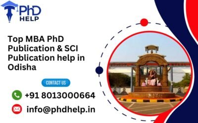 Top MBA PhD Publication & SCI Publication help in Odisha