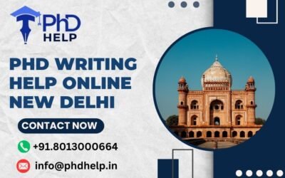PhD Writing Help Online in New Delhi