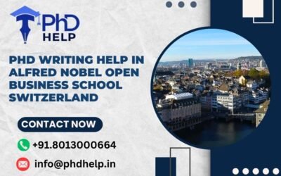 PhD writing help in ANOBS