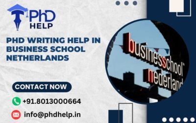PhD writing help in Business School Netherlands
