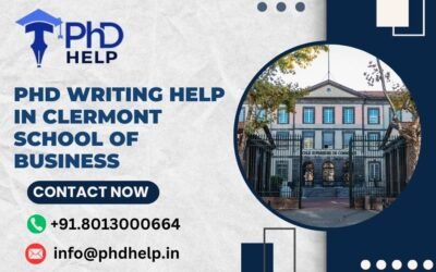 PhD writing help in Clermont School of Business