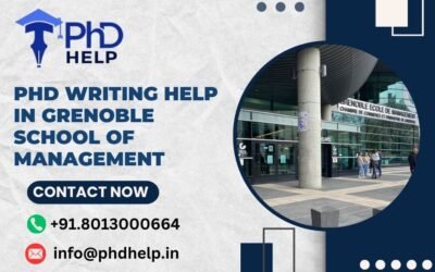 PhD writing help in Grenoble school of management