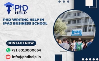 PhD writing help in IPAG Business School