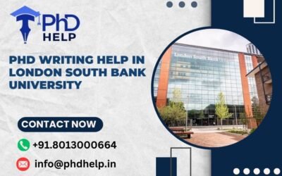 PhD writing help in London South bank University