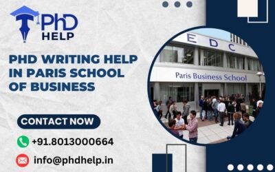 PhD writing help in Paris school of Business