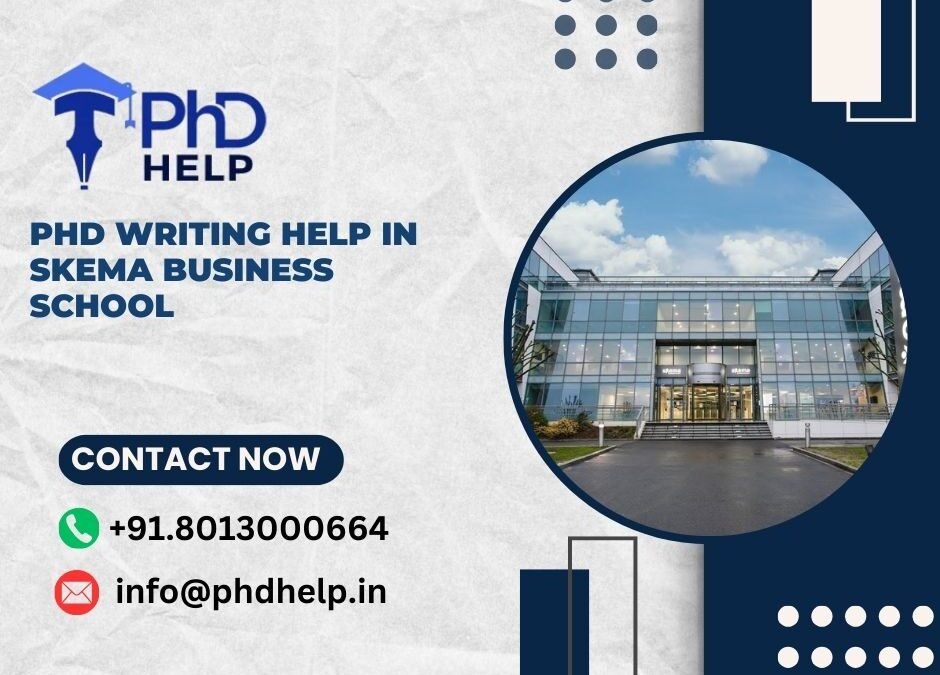 PhD writing help in SKEMA Business School