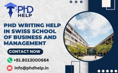 PhD writing help in SSBM