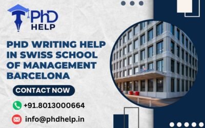 PhD writing help in SSM Barcelona