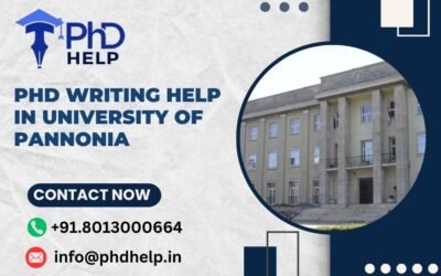 PhD writing help in University of Pannonia