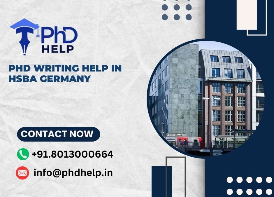 PhD writing help in HSBA Germany