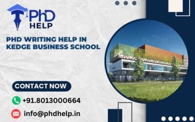 PhD writing help in KEDGE Business School