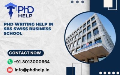 PhD writing help in SBS Swiss Business School