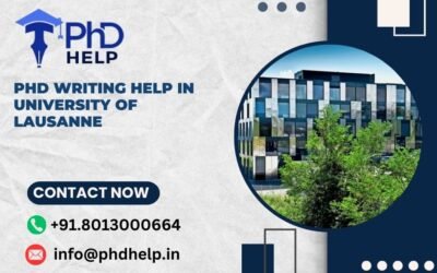 PhD writing help in University of Lausanne