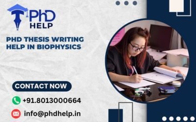 PhD thesis writing help in Biophysics