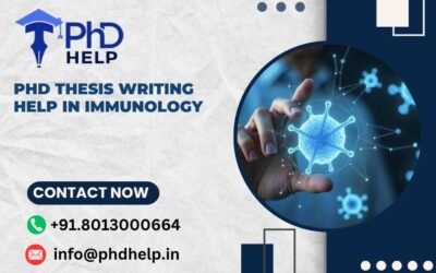 PhD thesis writing help in Immunology