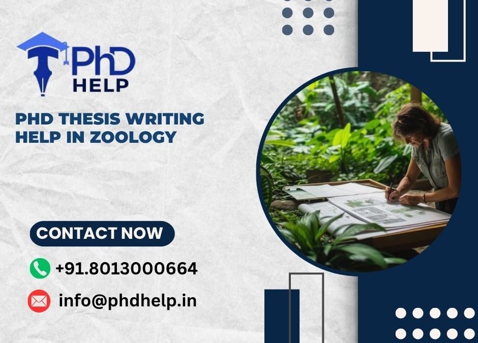 PhD thesis writing help in Zoology