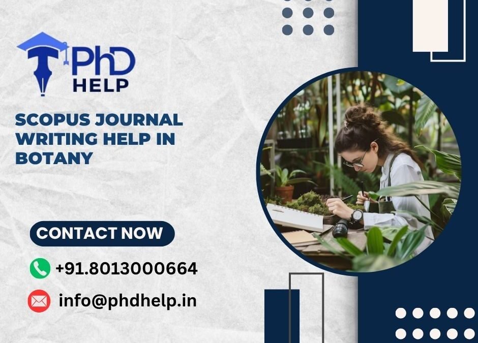 SCOPUS journal writing help in Botany
