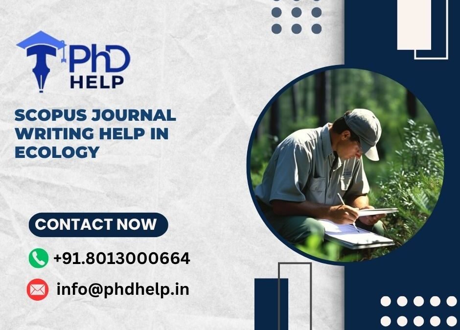 SCOPUS journal writing help in Ecology