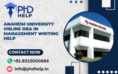 Anaheim University Online DBA in Management Writing Help