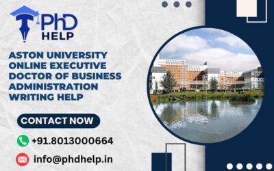 Aston University Online Executive Doctor of Business Administration Writing Help