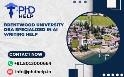 Brentwood University DBA Specialized in AI writing help