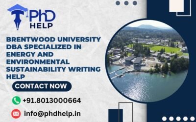 Brentwood University DBA Specialized in Energy and Environmental Sustainability writing help