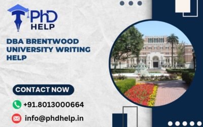 DBA Brentwood University writing help