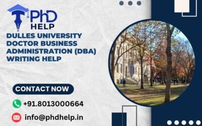 Dulles University Doctor Business Administration (DBA) Writing Help