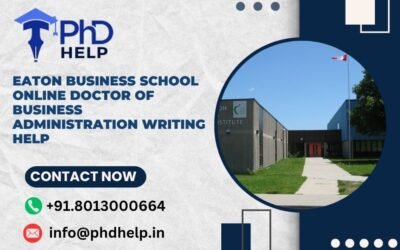 Eaton Business School Online Doctor of Business Administration writing help