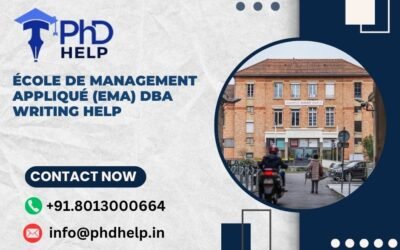 École de Management Appliqué (EMA) DBA writing help