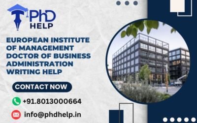 European Institute of Management Doctor of Business Administration Writing Help