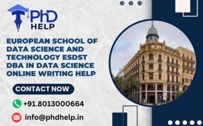 European School of Data Science and Technology ESDST DBA in Data Science Online Writing Help