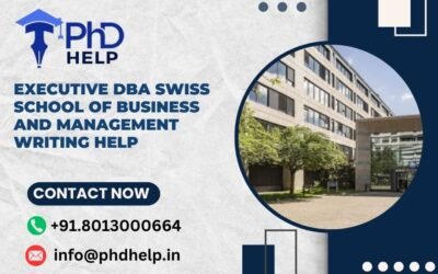 Executive DBA Swiss School of Business and Management writing help