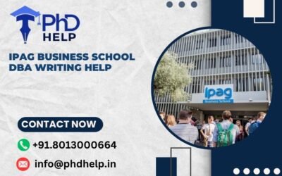 IPAG Business School DBA writing help