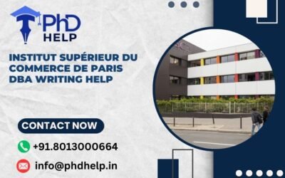 Institut supérieur du commerce de Paris DBA writing help