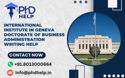 International Institute in Geneva Doctorate of Business Administration Writing Help