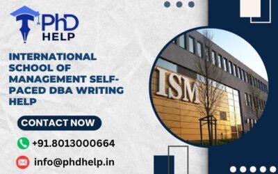 International School of Management Self-Paced DBA Writing Help