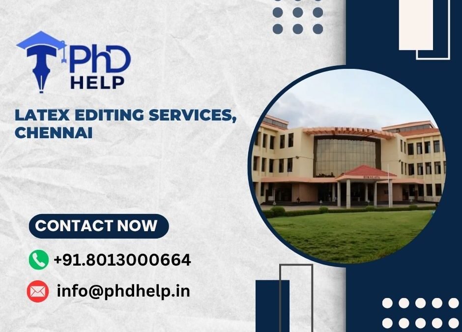 LaTeX editing services, Chennai