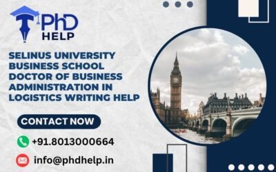 Selinus University Business School Doctor of Business Administration in Logistics Writing Help