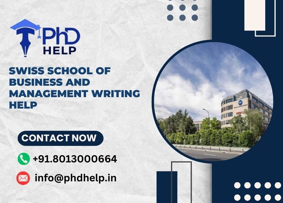 Swiss School of Business and Management writing help