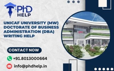Unicaf University (MW) Doctorate of Business Administration (DBA) writing help